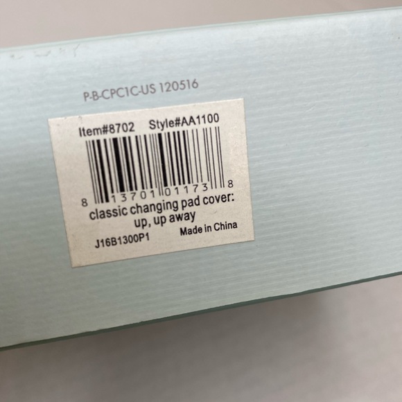 RARE Brand New Aden & Anais Changing Pad Cover 8702 Up, Up Away HTF - Picture 9 of 10